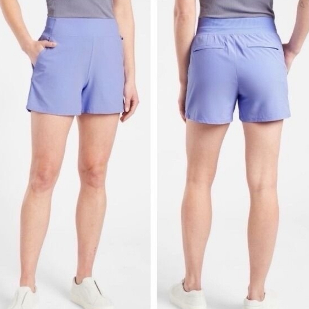 Athleta Brooklyn Short Size 24 | NWT | Periwinkle | Lightweight & Stretchy
